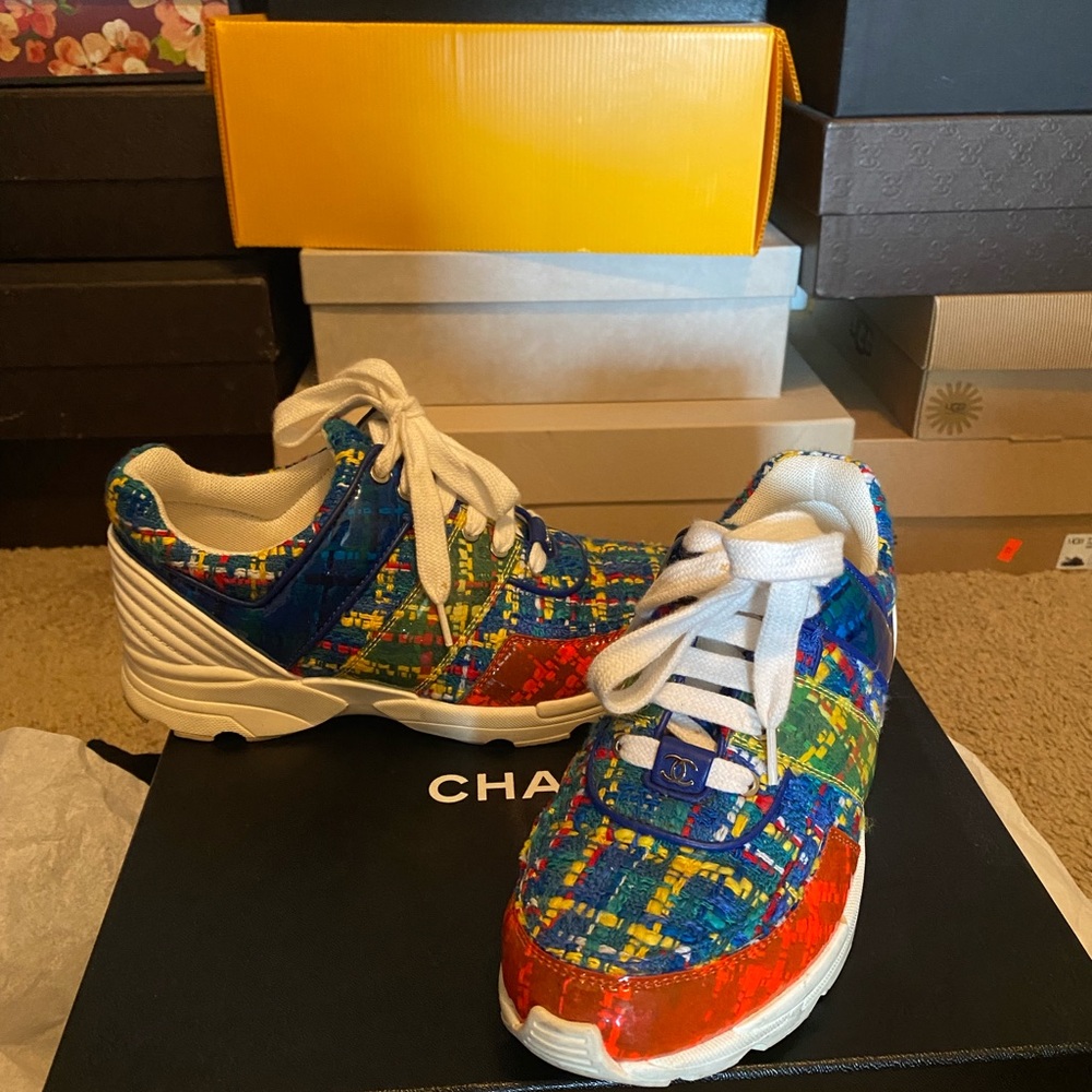 Blow out closet sale. Designer sneakers